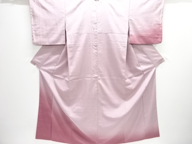 JAPANESE KIMONO / TSUKESAGE / TSUMUGI / BOKASHI PATTERN